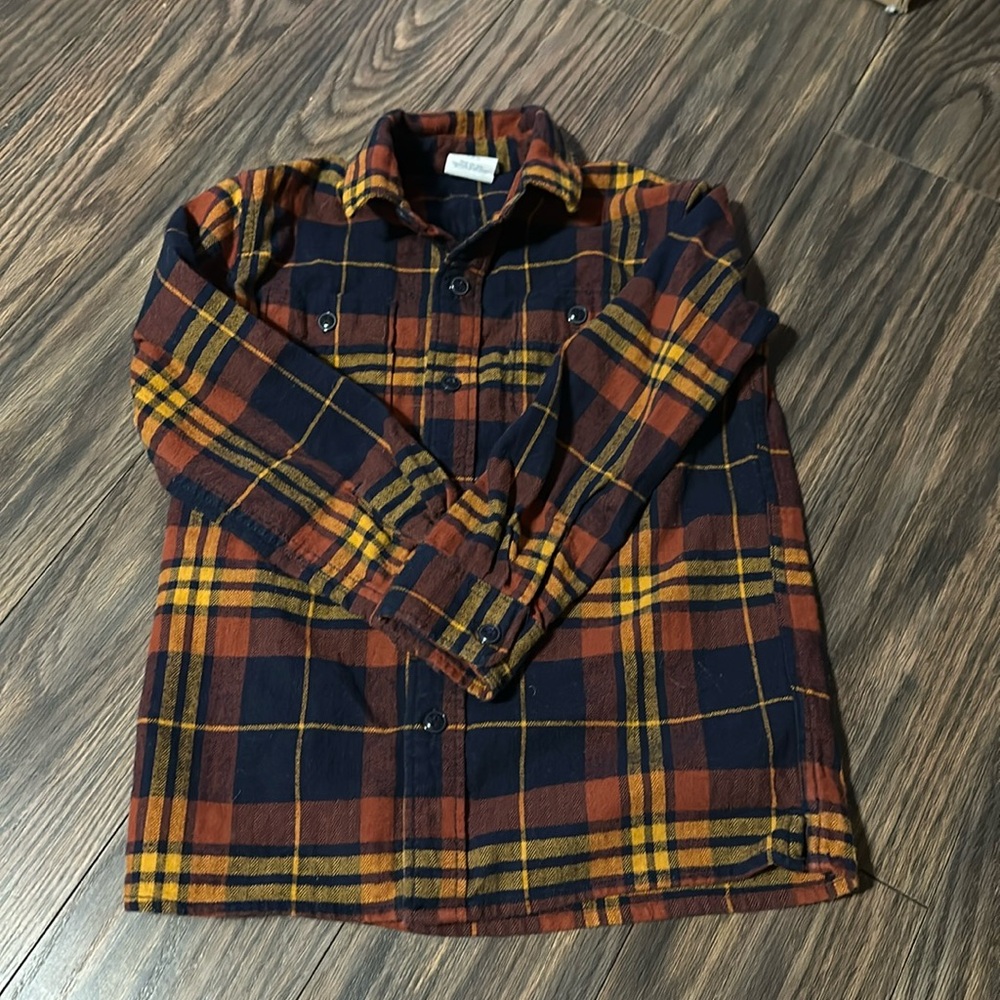 GAP flannel button up